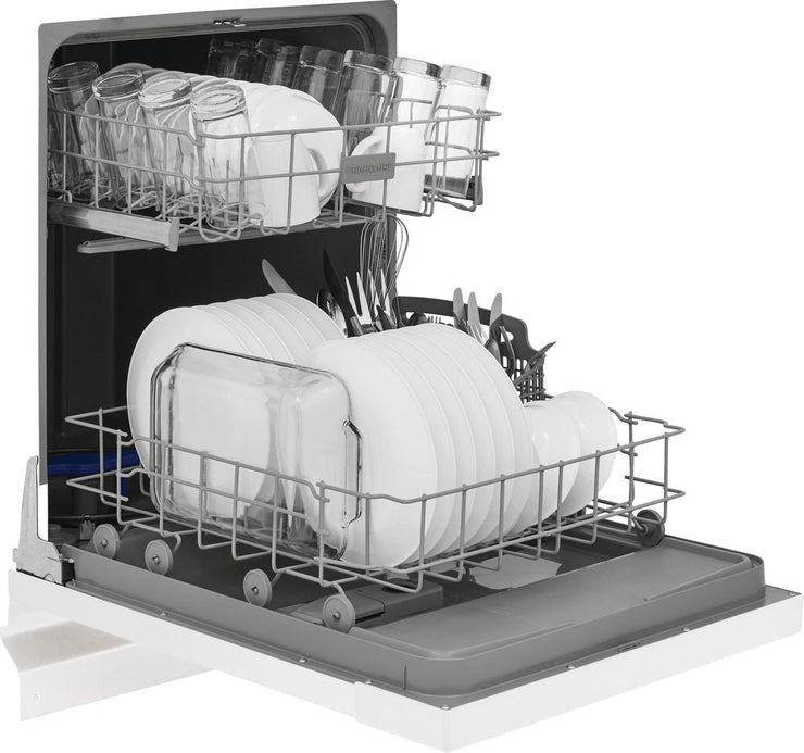 Frigidaire - 24" Built-In Dishwasher - White