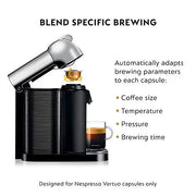 Breville Nespresso Vertuo Coffee Espresso Machine - Chrome