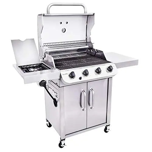 Char-Broil Performance Stainless Steel 4-Burner Cabinet Style - Propane Gas Grill
