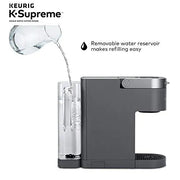 Keurig Coffee Maker K-Supreme | Single Serve K-Cup Pod Coffee Brewer - Gray
