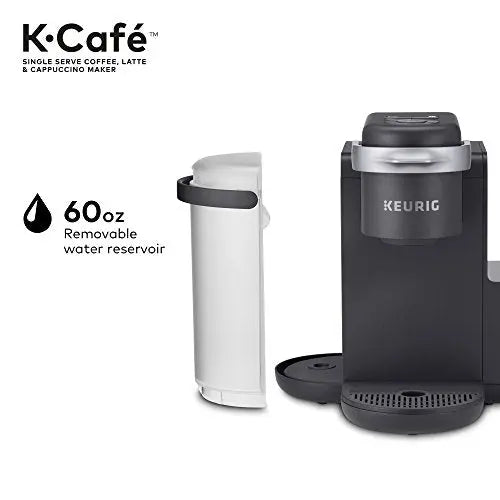Keurig K-Cafe Coffee Maker | Single-Serve K-Cup - Dark Charcoal