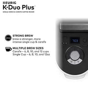 Keurig K-Duo Plus Coffee Maker | Single Serve, 12-Cup - Black