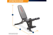 Marcy Deluxe Utility Weight Bench (SB-350)