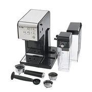 Mr. Coffee Espresso and Cappuccino Machine | Coffee Maker w/ Milk Frother - Stainless Steel