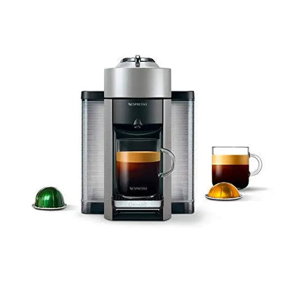 Nespresso Vertuo Coffee and Espresso Maker ENV135S by De'Longhi - Silver