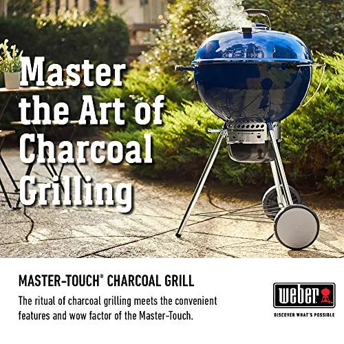 Weber Master Touch Charcoal Grill - Deep Ocean Blue